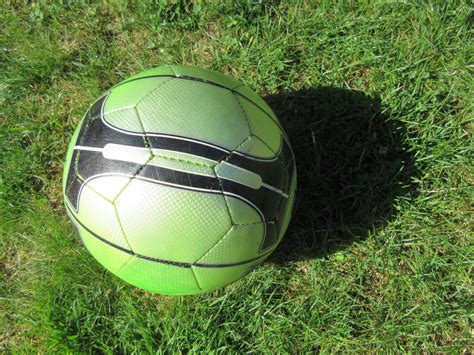 Green Soccer Ball 2 Free Stock Photo Public Domain Pictures