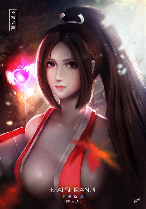 Mai Shiranui From King Of Fighters By Fitaroart On Deviantart