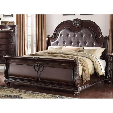 Crown Mark Beds Stanley B1600 K King Bed King From The Furniture Department Llc