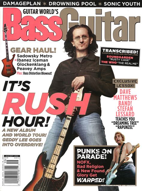 Working Man Bass Guitar Magazine August 2004