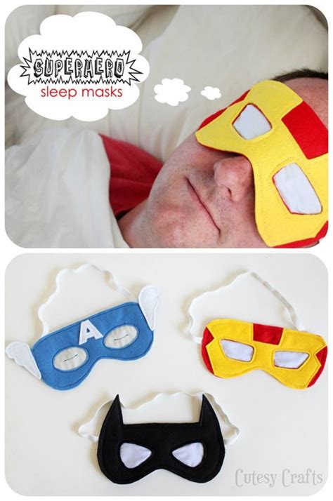 Check spelling or type a new query. Superhero Sleep Masks and More Homemade Father's Day Gift ...