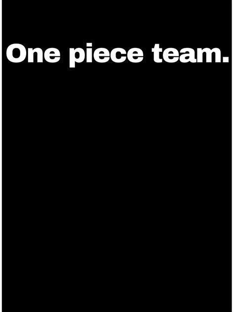 One Piece Team Poster For Sale By Bluemistral Redbubble