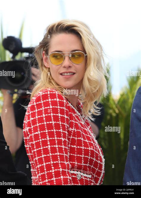 Cannes France 24th May 2022 Kristen Stewart Attends The Photocall