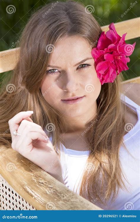 Beauty Blonde Stock Image Image Of Attractive Bright 20296521