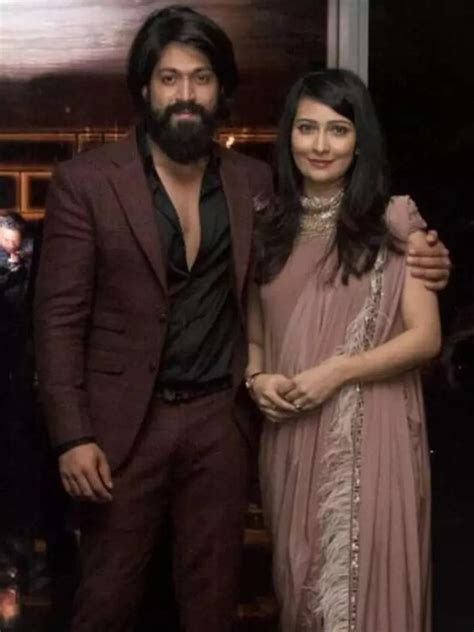 Kgf’s Actor Yash And Radhika Pandit’s Love Story Times Of India