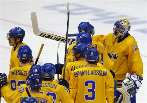 Sochi Olympics 2014 Mens Ice Hockey Semi Finals Sweden V Finland