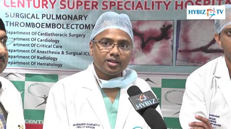 Hemanth Kaukuntla Consultant Cardiothoracic Surgeon At Century Hospital Youtube
