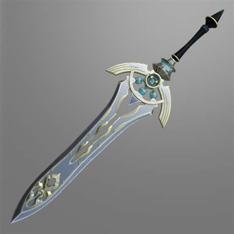 Fantasy Sword Free 3d Models