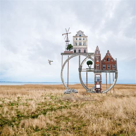 Surreal Architectural Collages Convincingly Create Fantastical Dream