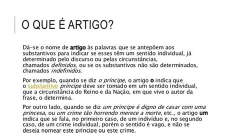 Português Artigo