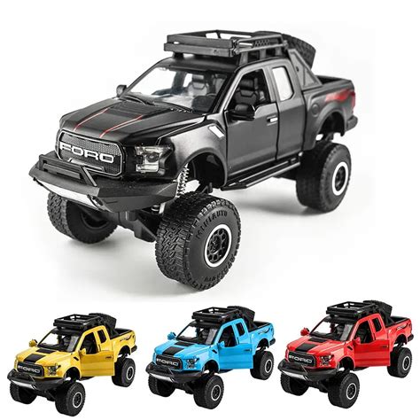 Children Alloy Toys Off Road Car Model 132 Pick Up Alloy Model Toy Car
