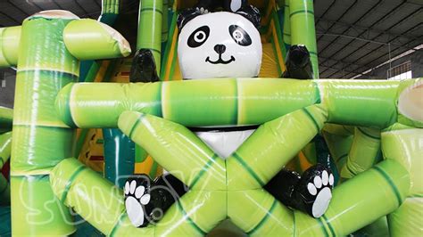 22 Inflatable Panda Slide For Sale Sj Sl18008
