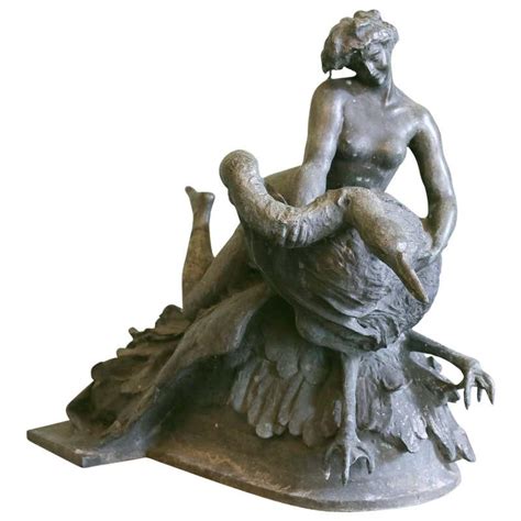 Leda And The Swan At 1stdibs Leda And The Swan Sculpture Leda And The Swan Statue Leda And