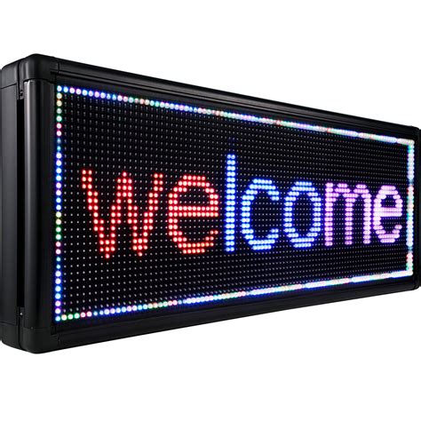 Led Scrolling Sign 40 X 15 P10 Led Sign Digital Led Message Display