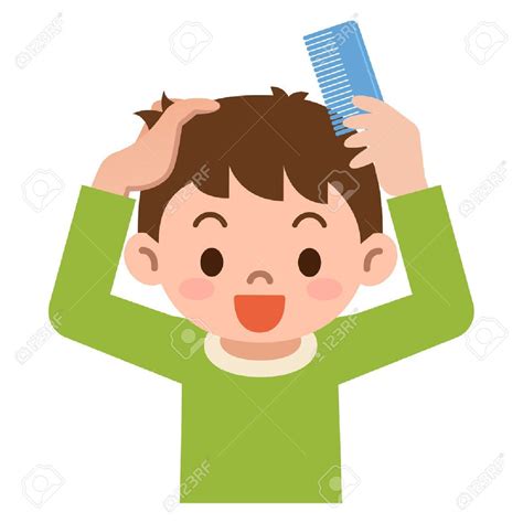 Boy Brushing Hair Clipart 20 Free Cliparts Download Images On