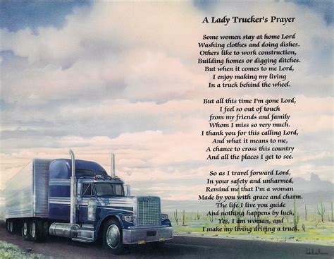 Truck Driver Poems