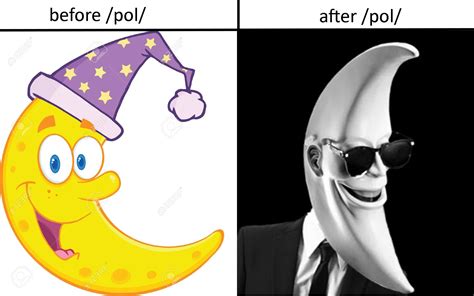 Before And After Moon Man Man On The Moon Man Know Your Meme
