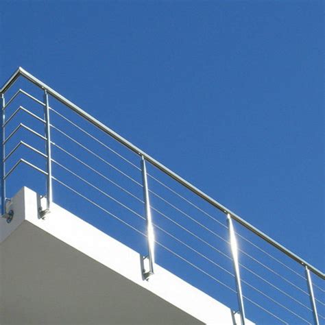 Side Mount Cantilevered Cable Railings For Decks With Cable Fitting