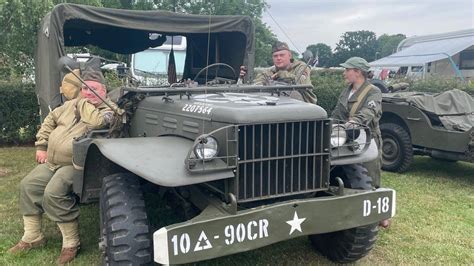 Woodhall Spa 1940s Festival Event Defies Challenging Weather Bbc News