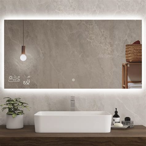 Artforma Bathroom Led Lighted Smart Mirror 56 X 28 Inch