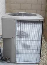 Images of Frozen Air Conditioner Unit