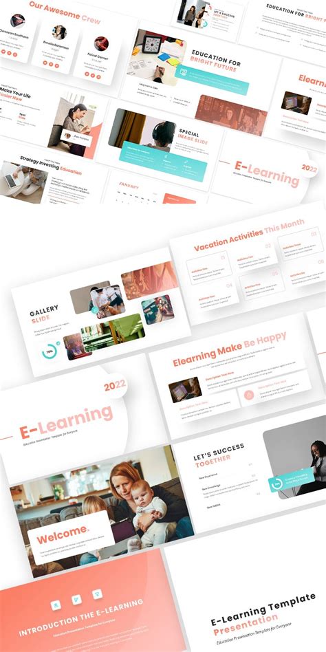 E Learning Education Powerpoint Template Powerpoint Template