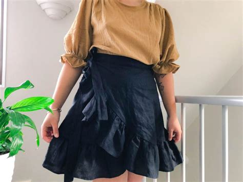 How To Make A Wrap Skirt Makyla Creates