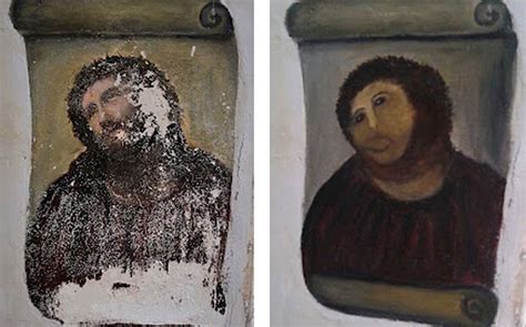 Spanish Town Looks To Capitalise On Botched Fresco Restoration Telegraph