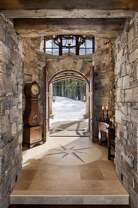 A Beautiful Stone Entrance Ready For You To Walk Through