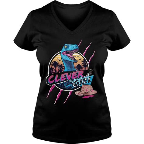 Style Of Shirt 2018 Clever Girl Jurassic Park Shirt Clever Girl