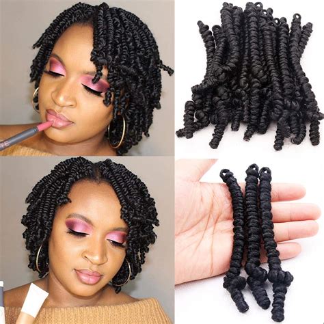 Buy 6 Inch 20strandspack Pre Twisted Passion Twists Crochet Braids