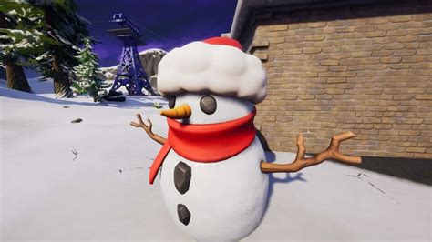 Fortnite Mysterious Snowman Npc Details Revealed
