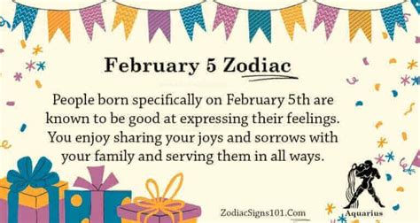 February 5 Zodiac Is Aquarius Birthdays And Horoscope Zodiacsigns101