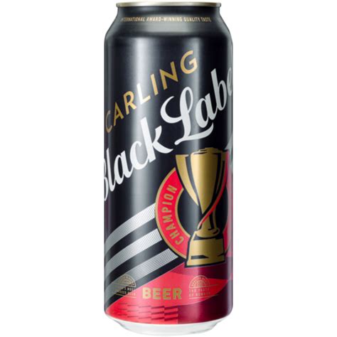 Carling Black Label Beer Can 500ml Beer Beer And Cider Drinks