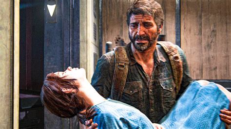 Joel Saves Ellie From The Hospital Full Ending Scene The Last Of Us