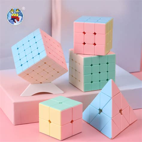 Sengso Magic Cube Macaron Series Educational Toys Children Puzzle Toys