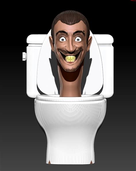 stl file skibidi toilet・3d printing template to download・cults