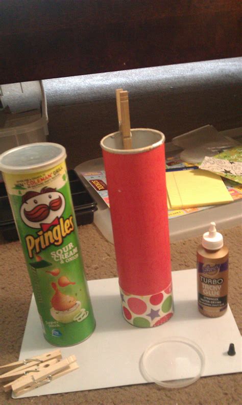 Altered Pringles Can Pringles Can Trash To Treasure Primitive Crafts