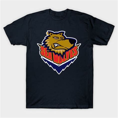 Mississippi Sea Wolves Seawolves Echl Hockey T Shirt Biloxi Surge Ebay