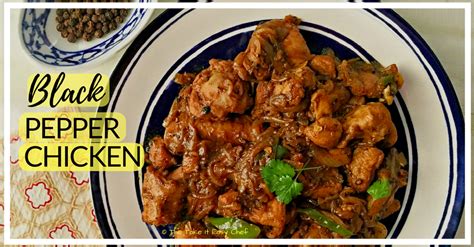 Once the oil gets hot, add the onions, red and green peppers. Black Pepper Chicken Recipe | The take it easy chef