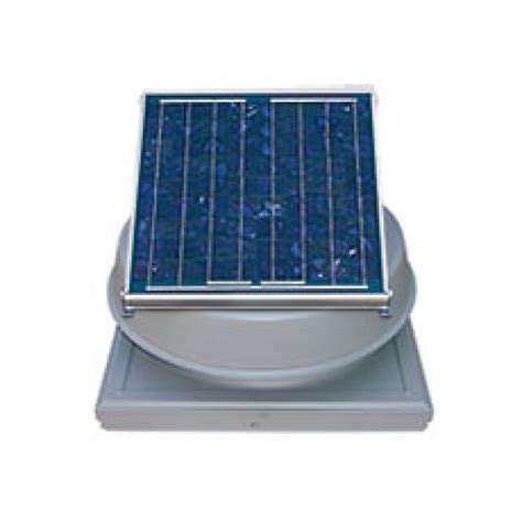 20 Watt Curb Mount Solar Attic Fan By Natural Light Energy Systems