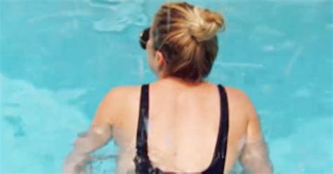 This  Of Khloe Kardashians Butt Jiggling In A Pool Will Mesmerize