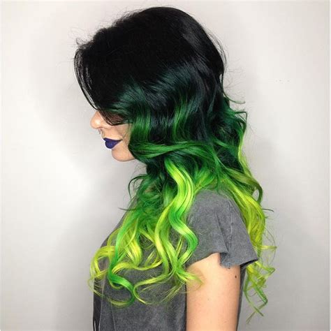 Top 25 Green Ombre Hair Colors Hair Colors Ideas
