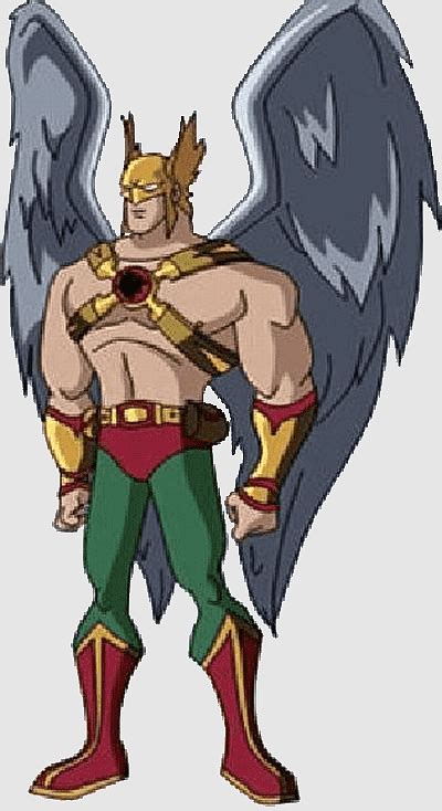 Hall Of Justice Hawkman Justice League Unlimited Hawkgirl Young