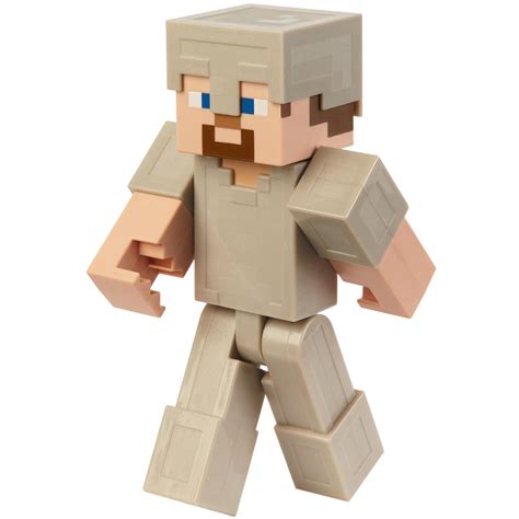 Minecraft Steve In Iron Armor 12 Inch Action Figure