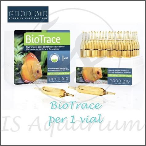 Jual Prodibio Biotrace Vial Makanan Biodigest Bakteri Starter Cair Di Lapak Is Aquarium