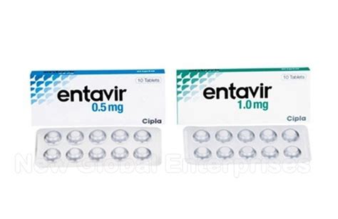 Entavir Entecavir Tablets 05mg Packaging Type Strip 1x10 At Best