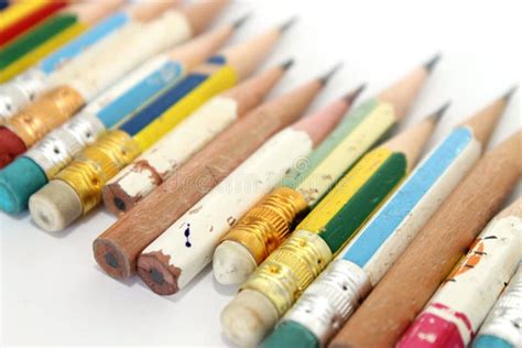 Short Pencils Stock Image Image Of Short Write Product 56154377
