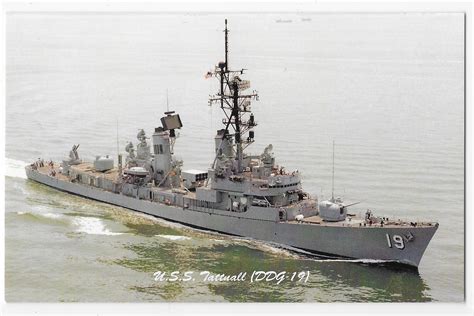 Uss Tattnall Ddg 19 Guided Missile Destroyer Ship 1979 Topics