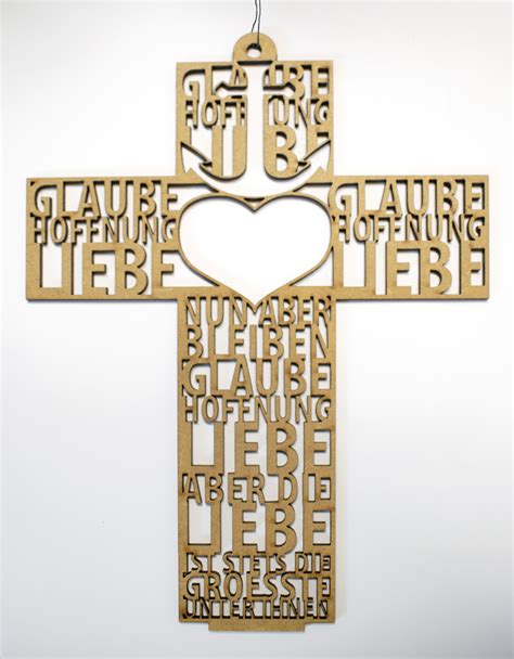 Text Kreuz Glaube Hoffnung Liebe Günstig Kaufen Im Shop